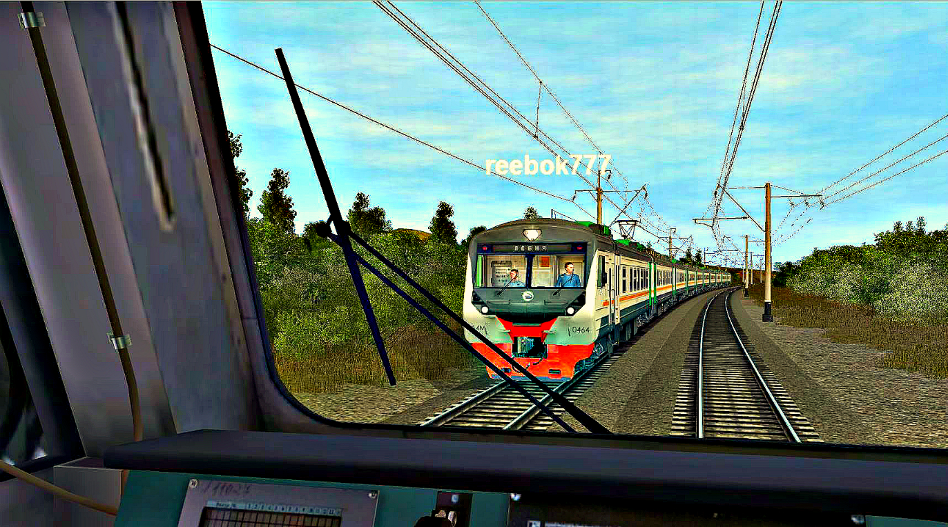 Машинист 3 класса Reebok777 на приближении к станции Самозвановка