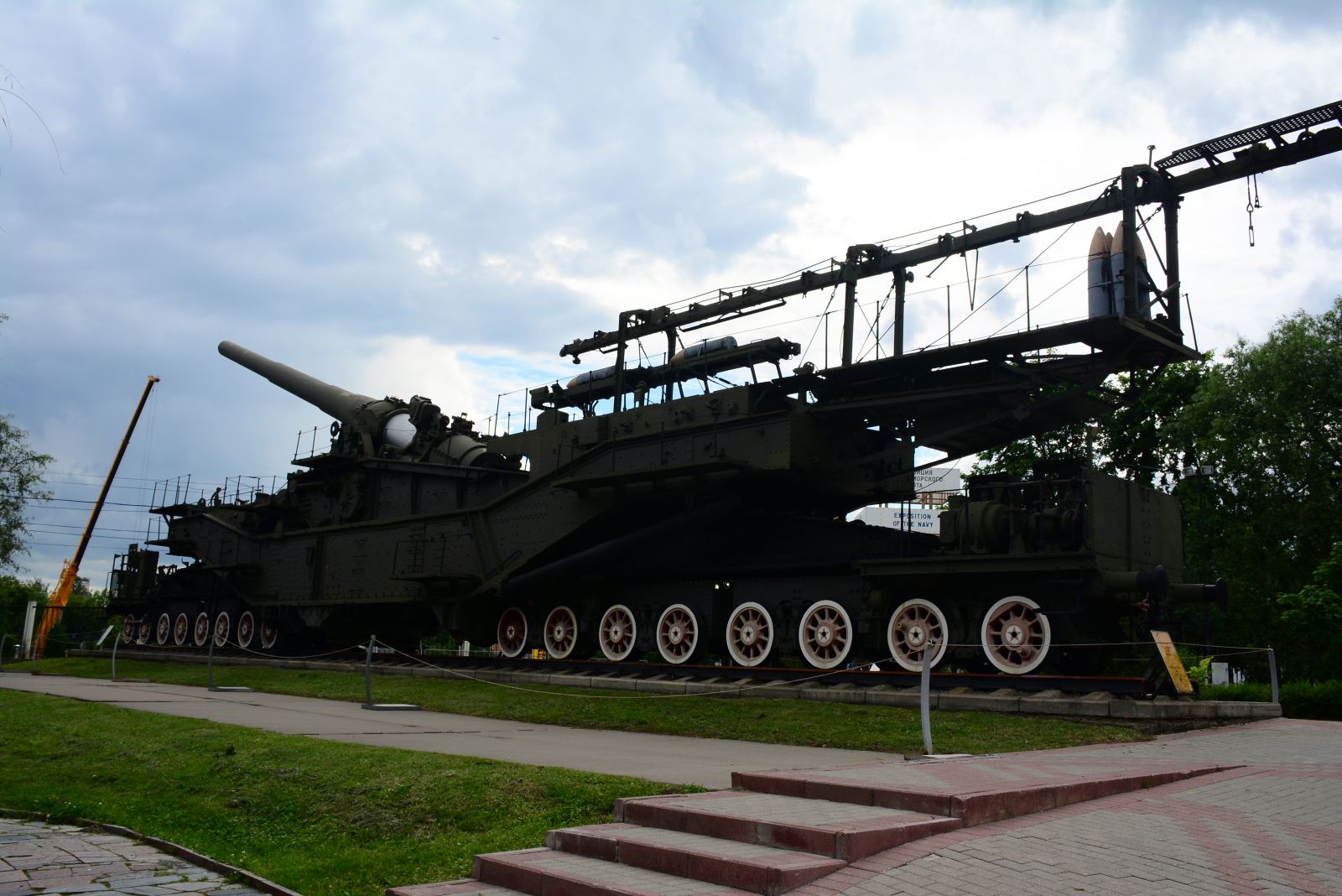 305 мм морская железнодорожная артиллерийская установка-транспортёр ТМ-3-12 (СССР)