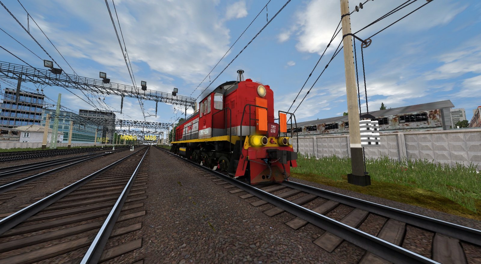 ТЭМ2 МП 7 мая, ст. Кятковара - Скриншоты из игры RTrainSim - Trainz-Mp -  Мультиплееры в Trainz